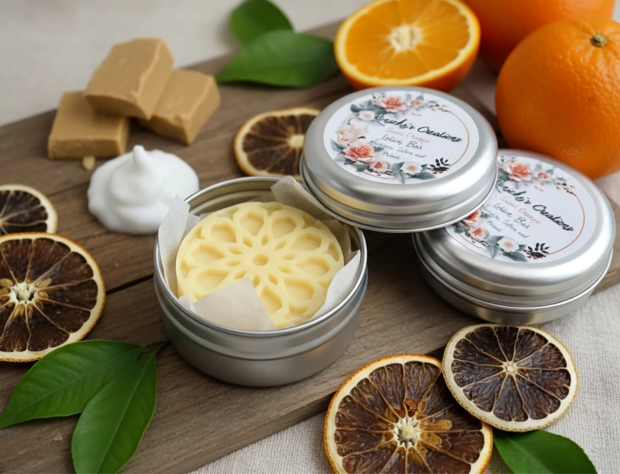 Sweet Orange Lotion Bar 10g