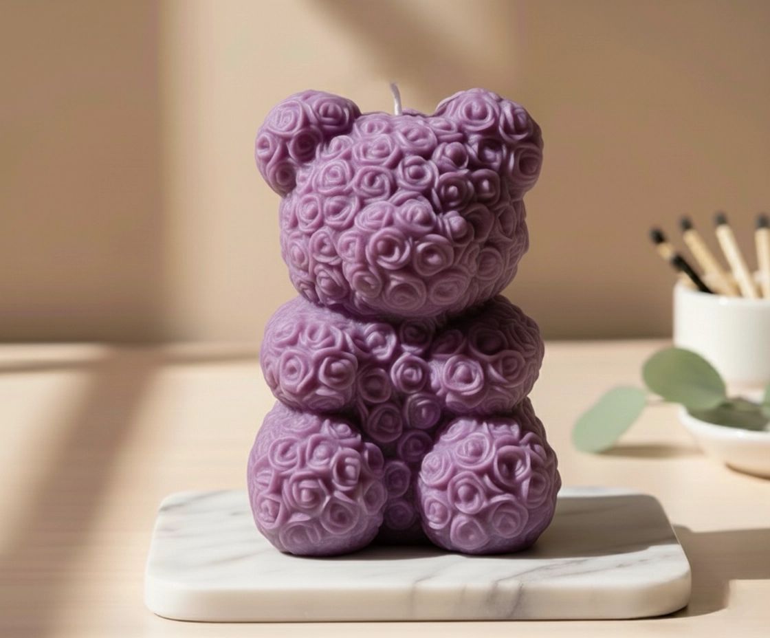 Teddybear Candle 100g