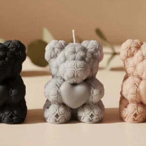 Teddybear Candle 60g