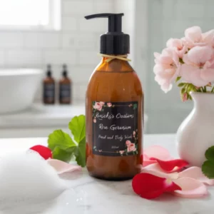 Rose Geranium Body Wash 200ml