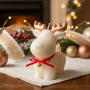 Reindeer Candle