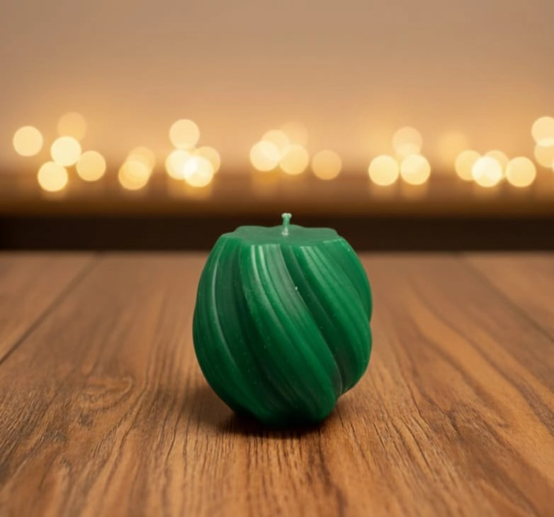 Spiral Ball Candle