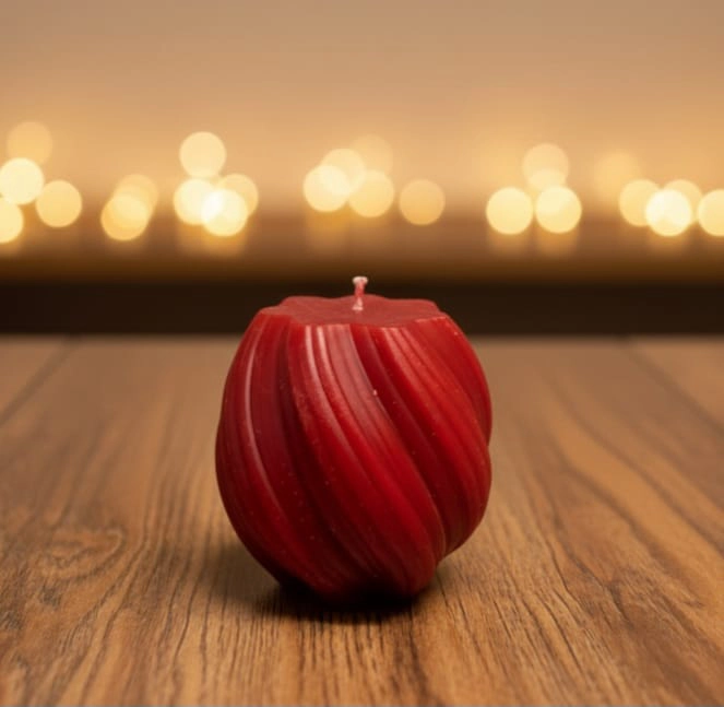 Spiral Ball Candle - Image 3