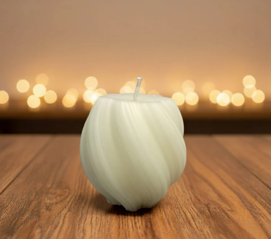 Spiral Ball Candle - Image 2