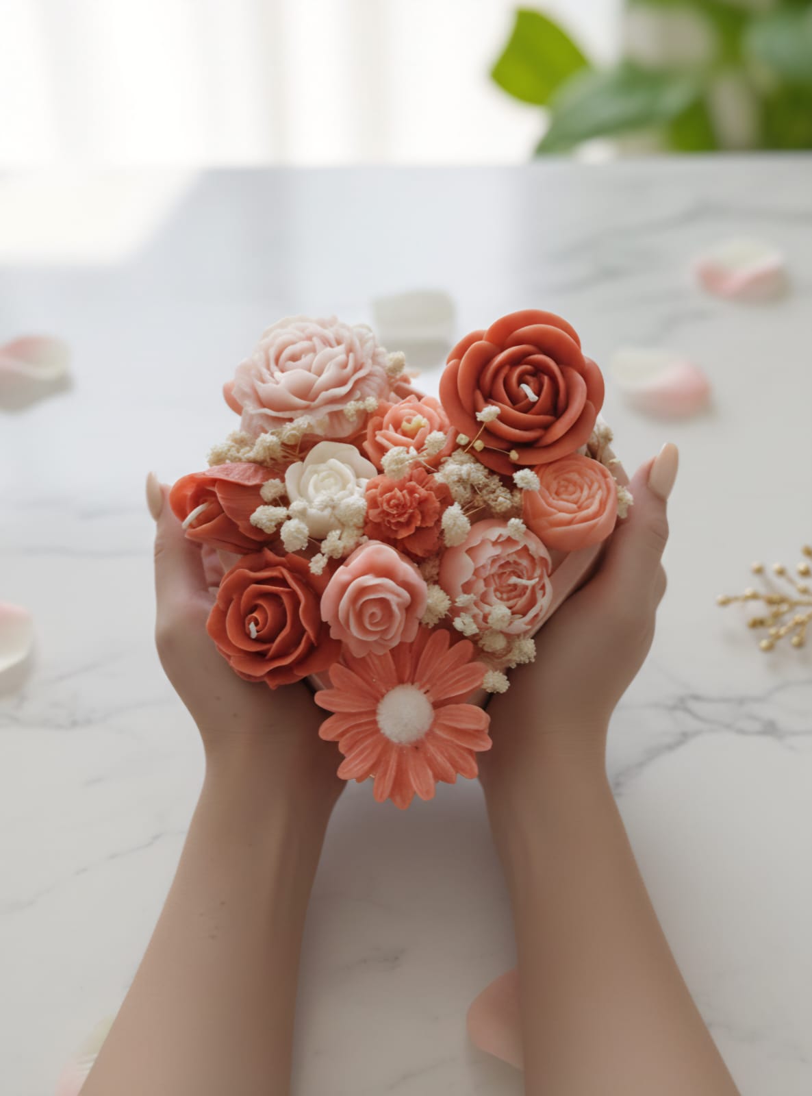 Heart Flower Bouquet
